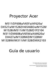 Acer D1P2104 Guía De Usuario