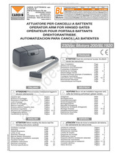 Cardin Elettronica BL 1920 Manual Del Usuario