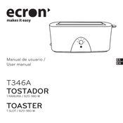 ECRON T346A Manual De Usuario