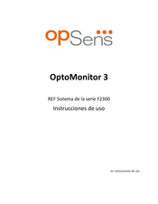 Opsens OptoMonitor 3 Instrucciones De Uso