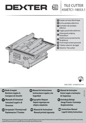 Dexter 450ETC1 Manual De Instrucciones