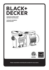 Black and Decker BDXBTAGVAR Manual De Instrucciones