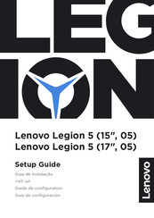 Lenovo Legion 5 Serie Guía De Configuración