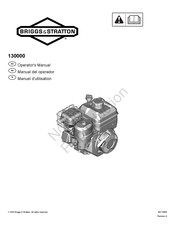Briggs & Stratton 130000 Vanguard Manual Del Operador