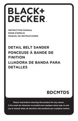Black and Decker BDCMTDS Manual De Instrucciones