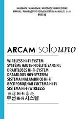 Arcam Solo Uno Manual