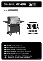 Mayer Barbecue 1000016263 Instrucciones De Montaje