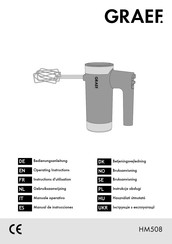 Graef HM508 Manual De Instrucciones