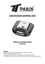 Thulos TH-GF752 Manual De Instrucciones