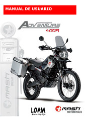 Mash Adventure 400R 2015 Manual De Usuario