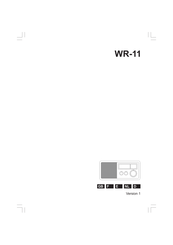 Sangean WR-11 Manual De Instrucciones