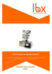 LBX instruments KJD10 Manual De Usuario