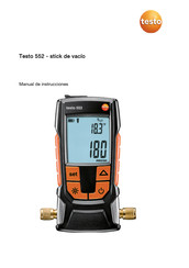 testo 552 Manual De Instrucciones