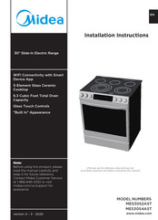 Midea MES30S2AST Instrucciones De Instalación