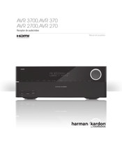 Harman Kardon AVR 3700 Manual Del Propietário