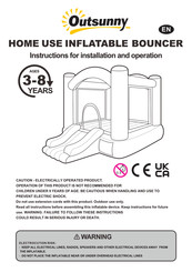 Outsunny 17BFFJJC1R801 Instrucciones De Instalación