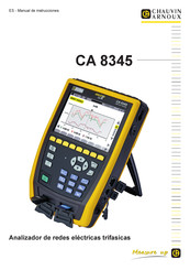 Chauvin Arnoux CA 8345 Manual De Instrucciones