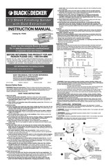 Black And Decker FS350 Manual De Instrucciones