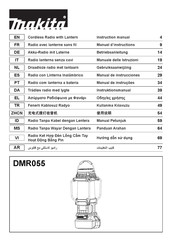 Makita DMR055 Manual De Instrucciones