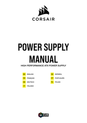 Corsair HX1000i Manual De Instalación