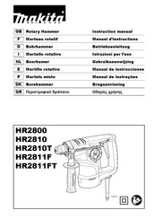 Makita HR2810 Manual De Instrucciones