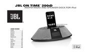 JBL ON TIME 200ID Manual De Instrucciones