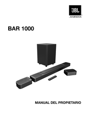 Harman JBL BAR 1000 Manual Del Propietário