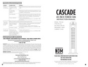 Cascade TF40-18 Manual De Instrucciones