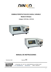 Dinko Instruments D-25Vplus Manual De Instrucciones