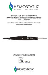 HEMOSTATIX 7013-8050 Manual De Funcionamiento