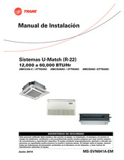 Trane U-Match 2MCX055C Manual De Instalación