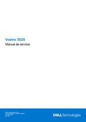 Dell Vostro 3525 Manual De Servicio