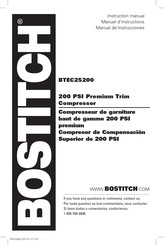 Bostitch BTEC25200 Traducido De Las Instrucciones Originales