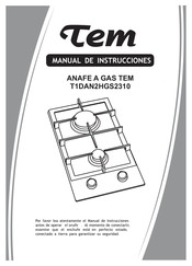 TEM T1DAN2HGS2310 Manual De Instrucciones