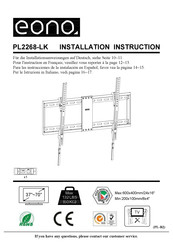 Eono PL2268-LK Instrucciones De La Instalación