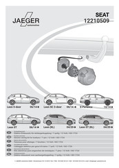 Jaeger SEAT 12210509 Instrucciones De Montaje