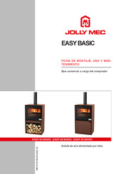 Jolly Mec EASY Ficha De Montaje, Uso Y Mantenimiento