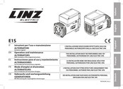 Linz electric E1S Instrucciones Para El Uso Y Mantenimiento