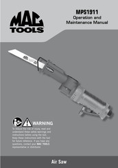 MAG TOOLS MPS1911 Manual De Funcionamiento Y Mantenimiento