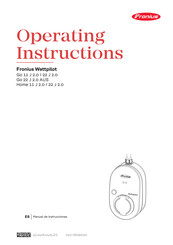 Fronius Wattpilot Go 22 J 2.0 Instrucciones De Operación