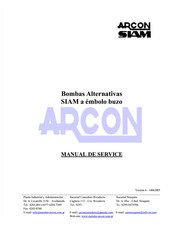 Arcon SIAM J-30 Manual De Servicio