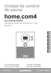 Sentiotec home.com4 Instrucciones De Montaje Y Uso