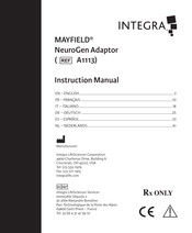 Integra MAYFIELD A1113 Manual De Instrucciones