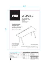 realspace PRO ModOffice 786-282 Instrucciones De Montaje