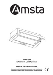 Amsta AMHT60X Manual De Instrucciones