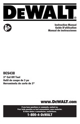 DeWalt DCS438 Manual De Instrucciones