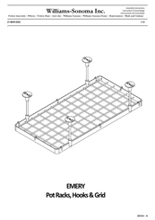 Williams-Sonoma EMERY Instrucciones De Ensamblaje