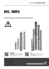 Grundfos MS Serie Instrucciones De Seguridad