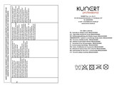 Kunert Professional MILA Manual De Instrucciones