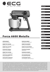 ECG Forza 6600 Metallo Manual De Instrucciones